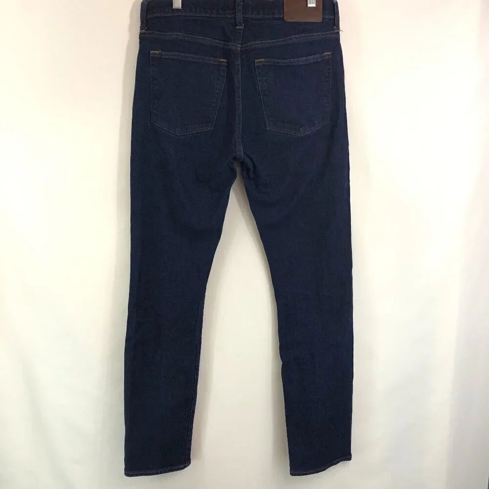 J. Crew 484 Slim Dark Wash Jeans Size 32 X 32